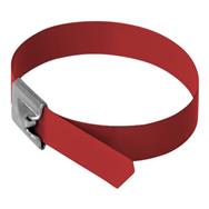 Serre-câbles Delock - 20 cm - rouge (lot de 10)