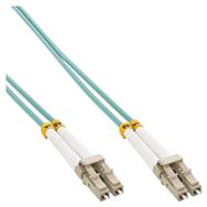 Câble fibre optique duplex InLine - LC/LC 50/125 µm - OM3 - 50 m