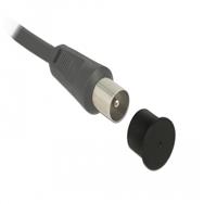 Delock F jack - Cache-poussière - noir (lot de 10)