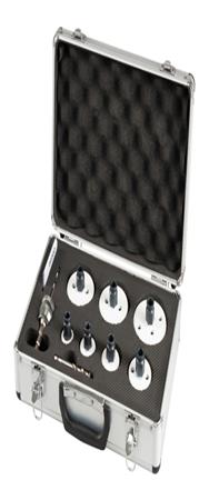 Makita EZYCHANGE Set de scie cloche bois/plastique/métal 9 pièces
