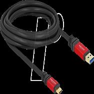 Câble USB Delock - USB Type A (M) vers USB-C 24 broches (M)