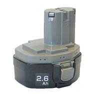 Makita Ni-MH 1434 14.4V - Battery - Nickel-Metal Hydride (NiMH) - 2.6 Ah - 14.4 V - Black,Silver - 1 pc(s)