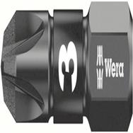 Embout Wera Impaktor PZD3 L.25 mm 6KT 1/4" diamanté 855/1 IMPDC