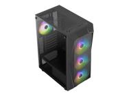 Tour midi AeroCool Falcon ARGB, ATX, éclairage RGB