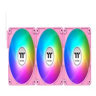 Pack de 3 Ventilateurs Inversés Thermaltake CT140 EX Rose ARGB Sync