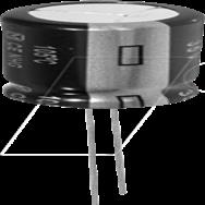 Panasonic EB-A 1000U 25 - Elko, radial, 1000Ã‚ÂµF, 25V, RM5, 105Ã‚Â°C, 5000h, 20%