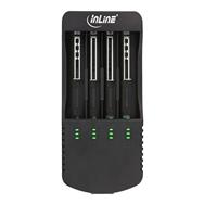 Bloc multiprises InLine - 6 prises avec terre CEE 7/3 - noir - 3 m