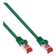 Câble de raccordement en ligne Cat.6 S/FTP vert 2 m