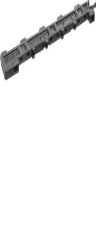 Support de jeu de barres Hager supérieur ZZ60A univers Z