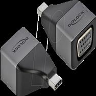 Adaptateur Delock - USB-C mâle 24 broches vers HD-15 (VGA) femelle
