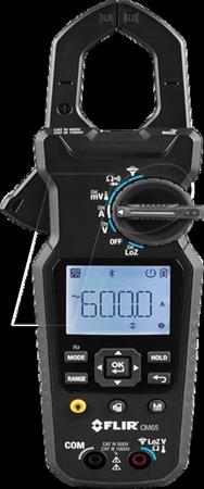 Pince ampèremétrique numérique Flir CM65, enregistreur de données, CAT III 1000 V, CAT IV 600 V, Affichage (points) : 6000