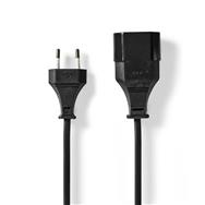 Nedis CEGL11085BK20 - 2 m - CEE7/16 - CEE7/16 - 250 V