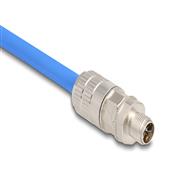 Connecteur réseau Delock - 8 broches M12-X (M)