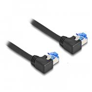 Câble patch Delock - RJ-45 (M) coudé à gauche vers RJ-45 (M) coudé à gauche