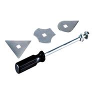 Makita Scraper set - fÃƒÂ¼r Farbe Lack Dichtungen Leim