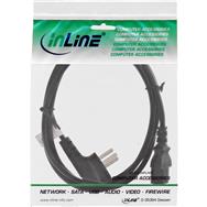 Câble d'alimentation InLine - Israël Type H / IEC C13 mâle 3 broches - 3 m