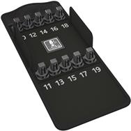 Boîte textile Wera 9408 8790 HMC HF 1, vide, noire, textile, Chine, 157 mm, 127 mm, 55 mm