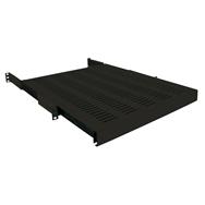 LogiLink SF1S85B - Black - 35 kg - 1U - 483 mm - 800 mm - 4.8 kg