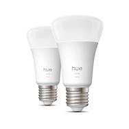 PHILIPS WHITE E27 DOUBLE PACK 1100LM 75W
