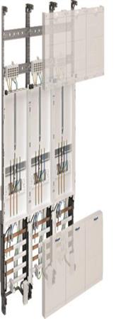 Coffret complet Hager 3ZP univ.Z H1050mm version 3 voies Bavaria ZL32U4N