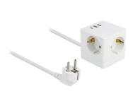 Cube de prise Delock avec rallonge triple