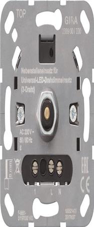 Unité d'extension rotative GIRA, variateur LED 3 voies 238900