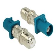 Adaptateur RF Delock - connecteur F (R) vers connecteur FAKRA Z (P)