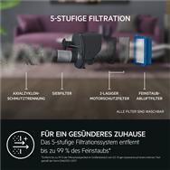 Aspirateur-balai sans sac AEG AS52B21OKO noir
