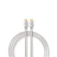Nedis CCTB60700AL30 - 3 m - USB C - USB C - USB 2.0 - 0.48 Gbit/s
