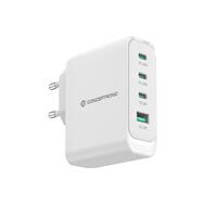 Conceptronic LadegerÃƒÂ¤t 4Port 100W 3xUSB-C 1xUSB-A weiÃƒÅ¸