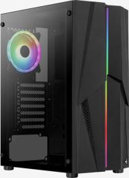 Mini-tour AeroCool Mecha v2, micro-ATX, ventilateur ARGB