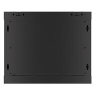 Lanberg WF01-6606-00B - Wall mounted rack - 6U - 60 kg - 20.3 kg - Black