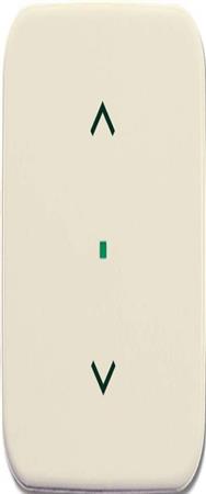 BUSCH JAEGER Wippe 1-fach Symbol JalousieBusch-freeahome weiÃŸ 6232-10-212