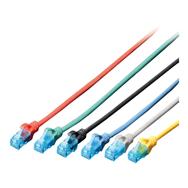 DIGITUS 0.25m Cat5e U/UTP - 0.25 m - Cat5e - U/UTP (UTP) - RJ-45 - RJ-45 - Green