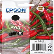 Epson 503 noir d'origine 4,6 ml