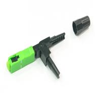Connecteur rapide monomode noir-vert SC/APC Extralink