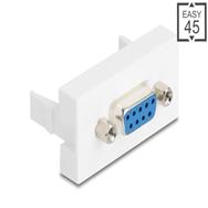 Module Delock Easy 45 Sub-D 9 prises vers 22,5 x 45 mm