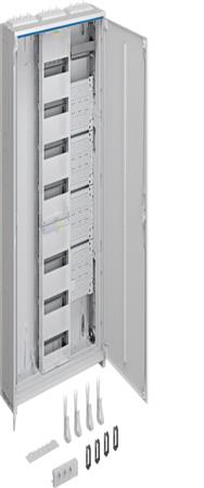Armoire multimédia complète Hager univ. ZB33NW 1V7rMM 1 panneau 1100x800x205