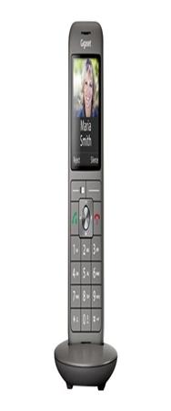 Gigaset CL660HX Téléphone DECT 400 Affiche SMS Gris