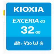 Carte mémoire MicroSDHC UHS-I Classe 10 Kioxia EXCERIA G2 32 Go