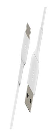 Belkin Câble USB-A vers USB-C PVC blanc 1m - Connexion numérique