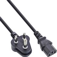 Câbles InLine Type D 5 A vers connecteur IEC, 1,8 m, 35 pièces, en vrac, Afrique du Sud
