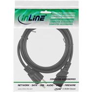 Câble d'alimentation InLine - Fiche japonaise vers IEC - noir - 5 m