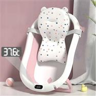 Baignoire rose pour enfants Extralink avec LED Thermomètre