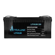 Accumulateur LiFePO4 Extralink 200 Ah 12,8 V