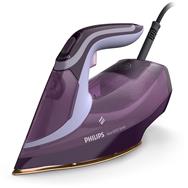 Philips 8000 series DST8021/30 - Steam iron - SteamGlide Elite soleplate - 2.5 m - 240 g/min - Violet - 55 g/min