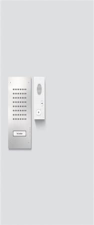 Siedle Set CLAB 850-1 E/W Audio-Set Classic Edelstahl/Weiß
