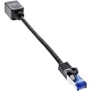 Rallonge de câble patch InLine - Protection RJ45 - S/FTP (PiMf) - Cat.6A - 0,2 m