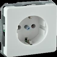 Schneider 205004 - Prise Fashion/RIVA/SCALA, blanc pur