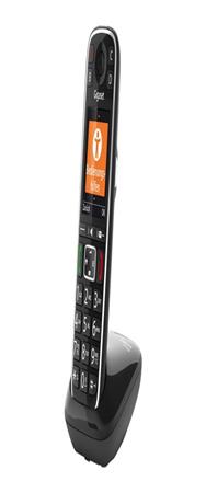 Gigaset E720 Téléphone sans fil noir ECO DECT GAP
